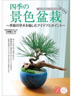 cover image of 四季の景色盆栽　季節の草木を愉しむアイデアとポイント